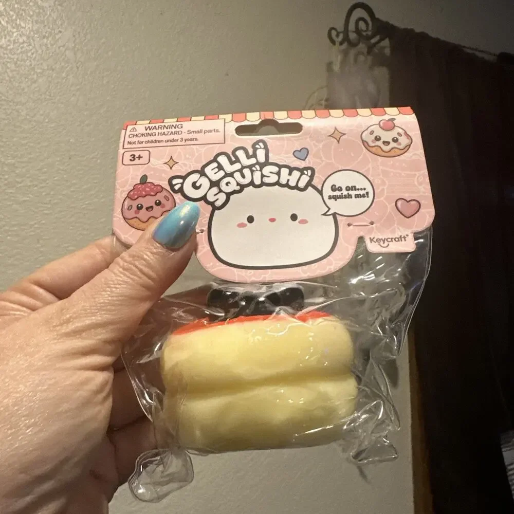 Keycraft Gelli Squishi Dessert Squishies Stress Toy Cake Dessert